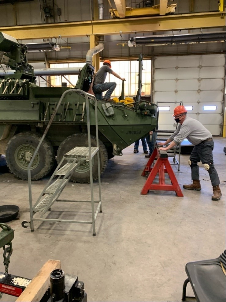 Leonard Wood FMX prepares Stryker