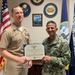 Lt. Cmdr. Ian Underwood earns Navy and Marine Corps Commendation Medal