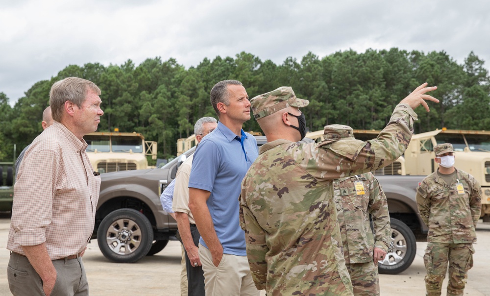 Mr. Matthew Bower of the House Appropriations Committee visits the 82nd Airborne Division