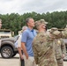 Mr. Matthew Bower of the House Appropriations Committee visits the 82nd Airborne Division