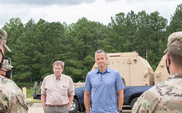 Mr. Matthew Bower of the House Appropriations Committee visits the 82nd Airborne Division