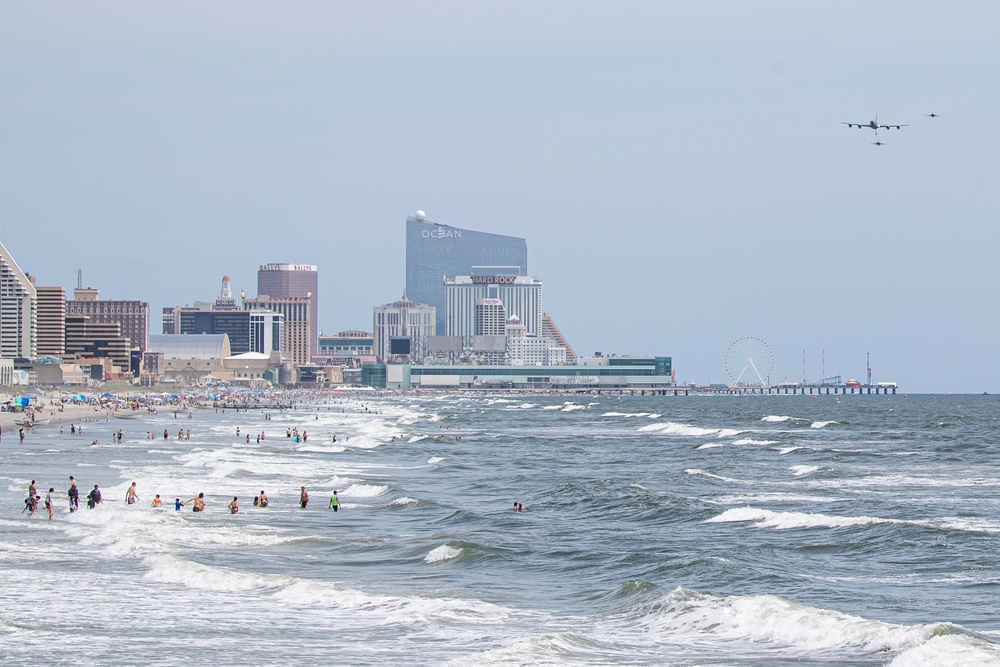 New Jersey Flies in Atlantic City Air Show