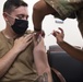 23rd MDG hosts mass vaccine line