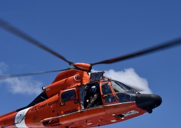 Coast Guard Air Station Barbers Point aircrew conduct training