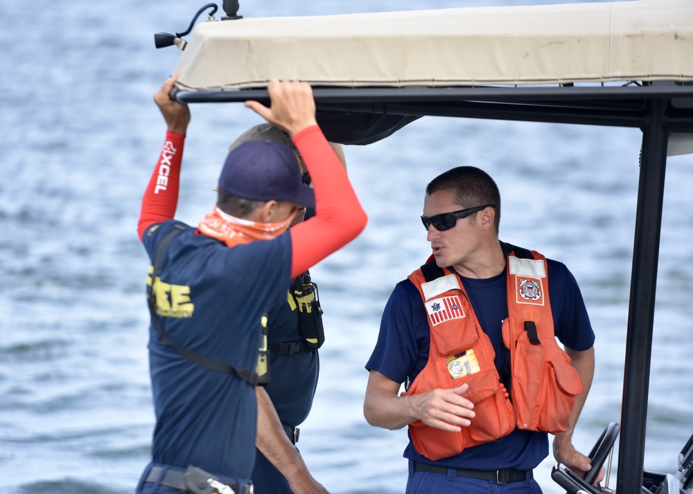 Coast Guard Station Kauai crew conduct training