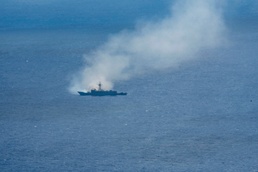 U.S. Forces Conduct Sinking Exercise