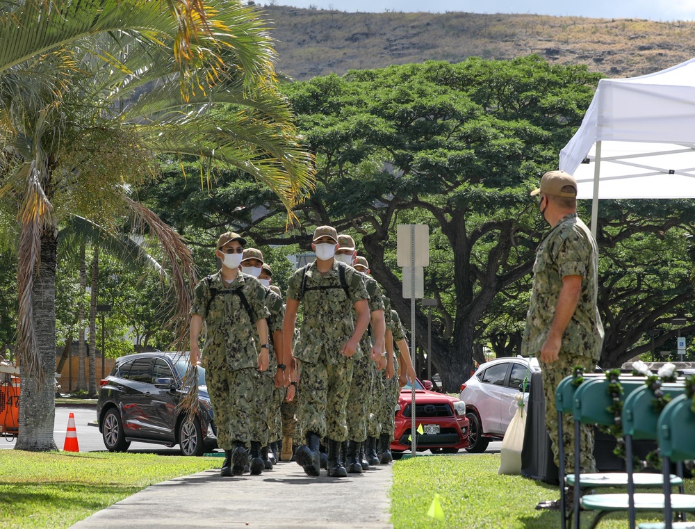 Commissioning of the University of Hawaii at Manoa First Cohort of Naval Reserve Officers' Training Corps