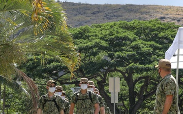 Commissioning of the University of Hawaii at Manoa First Cohort of Naval Reserve Officers' Training Corps