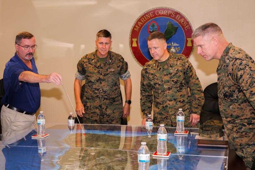 I MEF FCE senior leaders visit MCB Camp Blaz