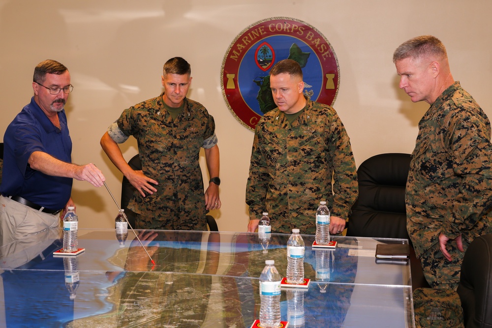 I MEF FCE senior leaders visit MCB Camp Blaz