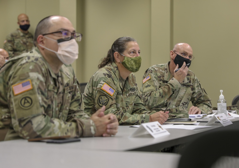 Lt. Gen. Jody Daniels Fort McCoy Visit August 2021