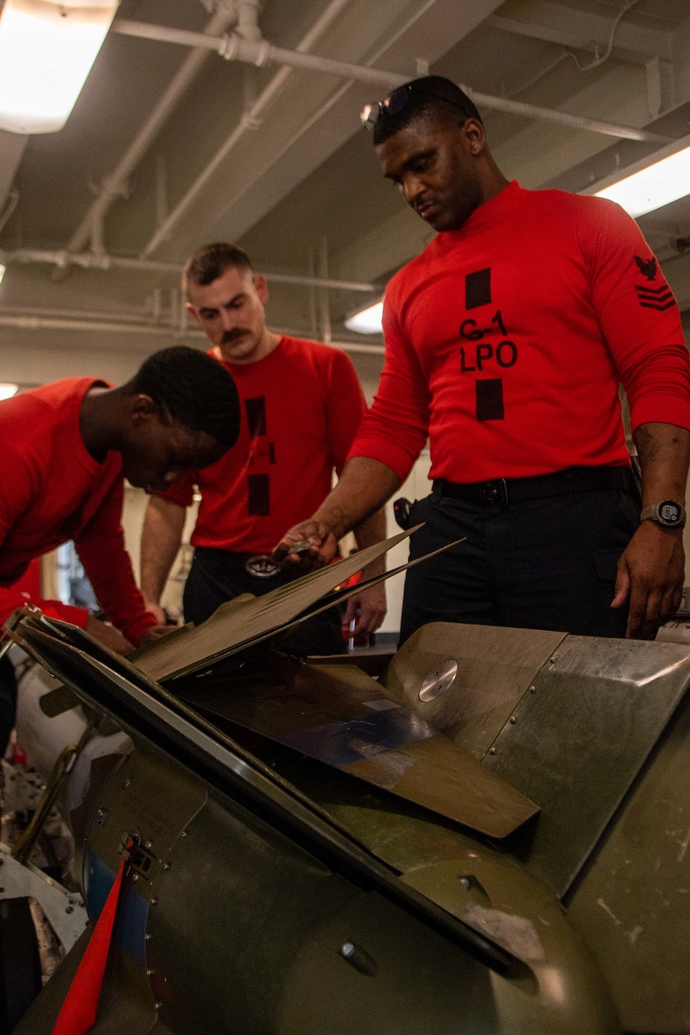 USS Ronald Reagan (CVN 76) Weapons Inspection Training