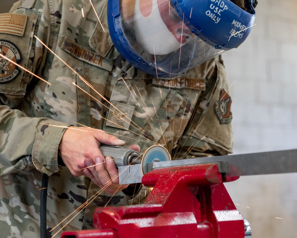 Aircraft structural maintenance specialists reinforce Kadena's airpower