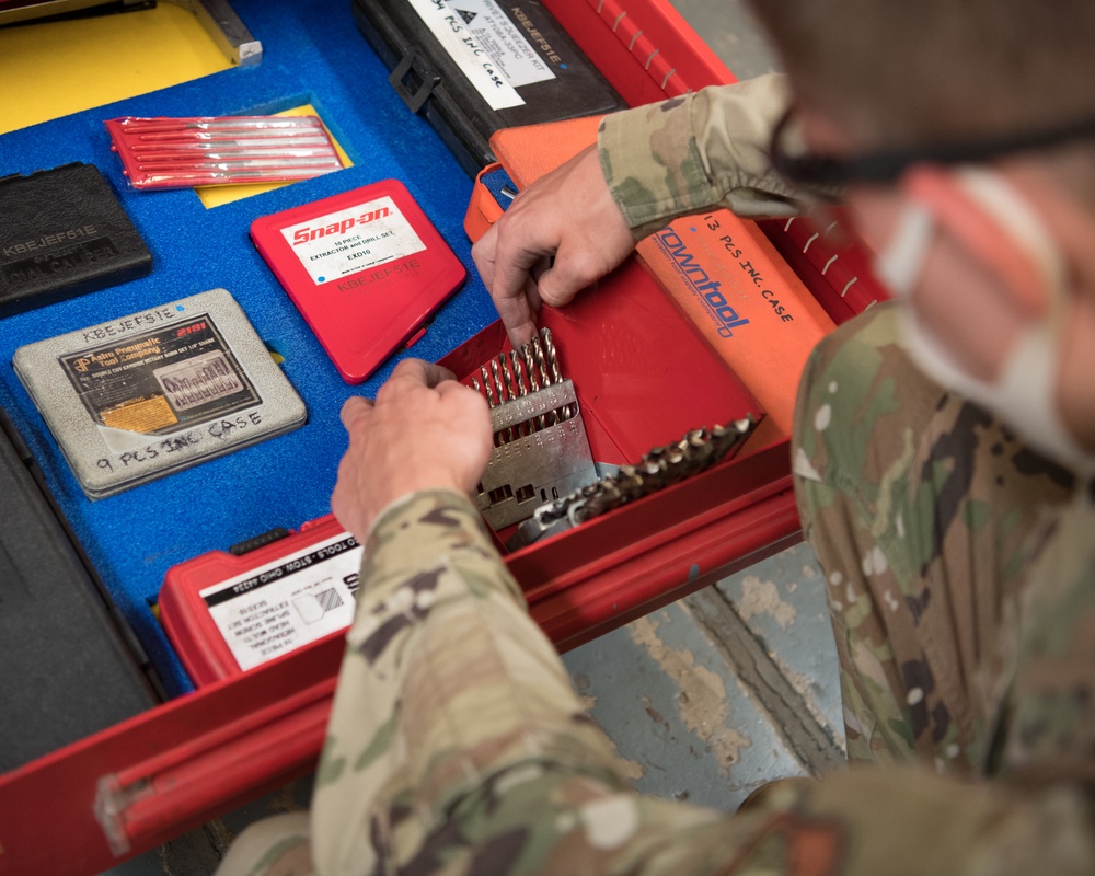 Aircraft structural maintenance specialists reinforce Kadena's airpower