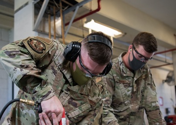 Aircraft structural maintenance specialists reinforce Kadena's airpower