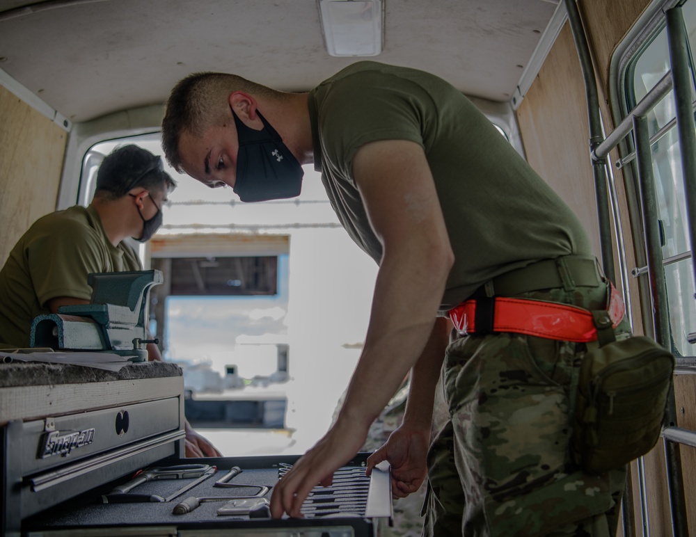 Aircraft structural maintenance specialists reinforce Kadena's airpower