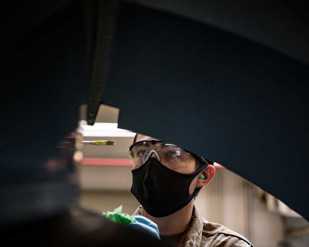 Aircraft structural maintenance specialists reinforce Kadena's airpower