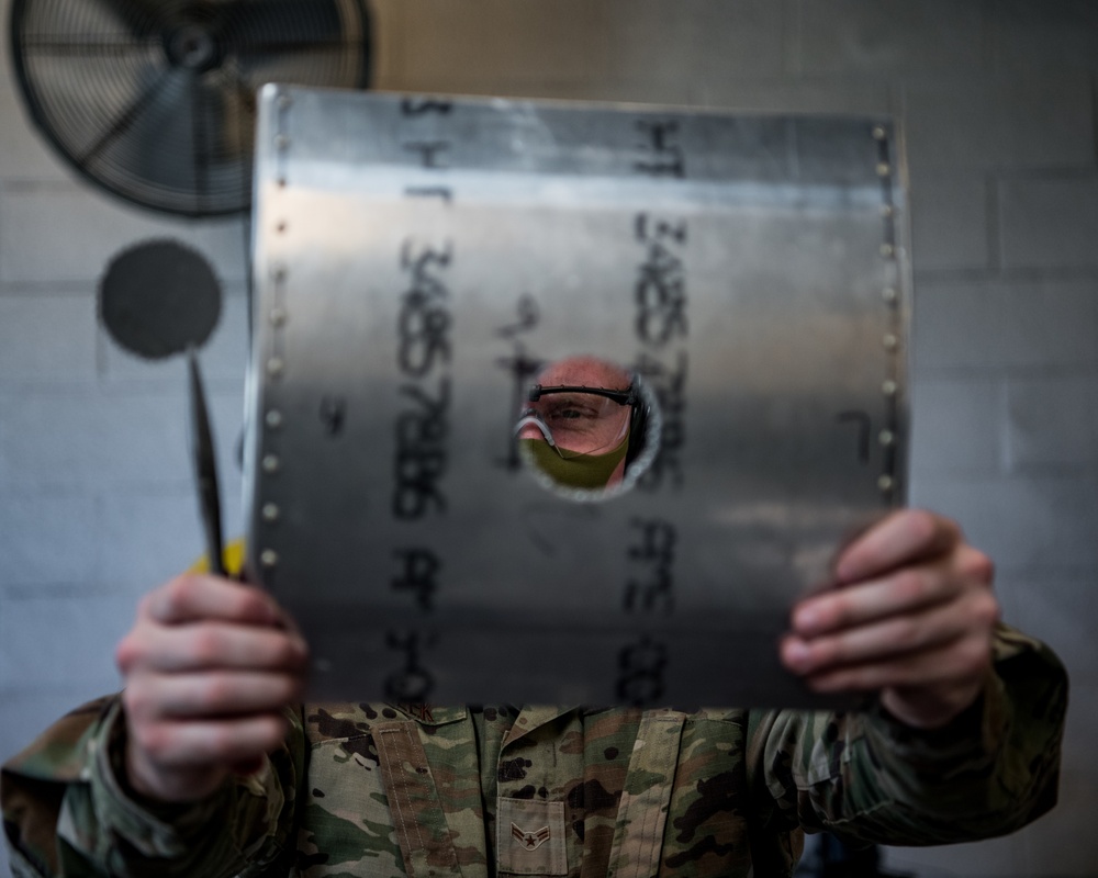 Aircraft structural maintenance specialists reinforce Kadena's airpower