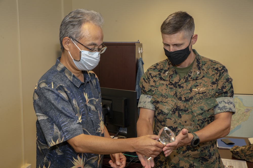 Consulate General of Japan in Hagåtña visits MCB Camp Blaz