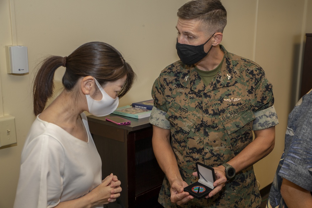 Consulate General of Japan in Hagåtña visits MCB Camp Blaz