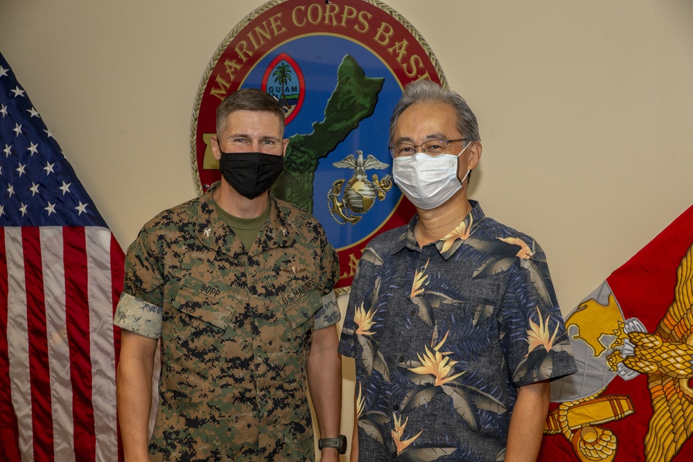 Consulate General of Japan in Hagåtña visits MCB Camp Blaz