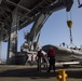 ESB 5 Sailors Prepare to launch RHIB