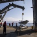 ESB 5 Sailors Prepare to launch RHIB