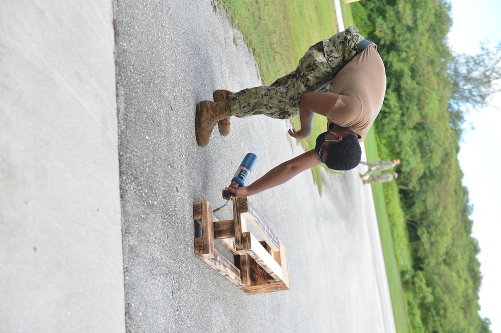 NMCB1 COVID mitigation in Guam