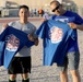 Soldiers participate in a 4th of July Super Hero 5K Fun Run/Walk at Camp Buehring, Kuwait