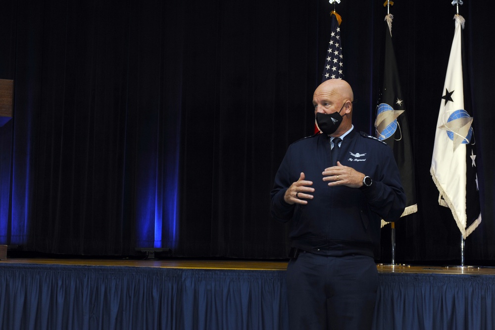 CSO Raymond and CMSSF Towberman hold USSF all-call