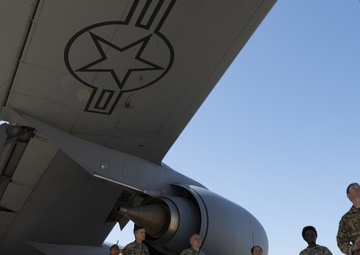 39th ABW command team visits 93rd EARS during immersion tour