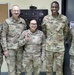 Brig. Gen. Brandon Parker coins Soldiers of Task Force Phoenix at Camp Beuhring, Kuwait