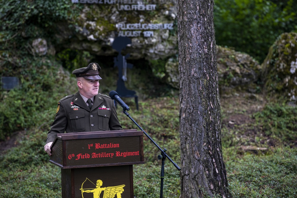 US and Germany commemorate a U.S. Army helicopter crash that killed 37 soldiers 50 years ago