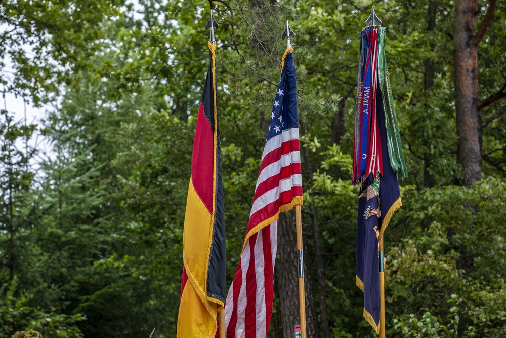 US and Germany commemorate a U.S. Army helicopter crash that killed 37 soldiers 50 years ago