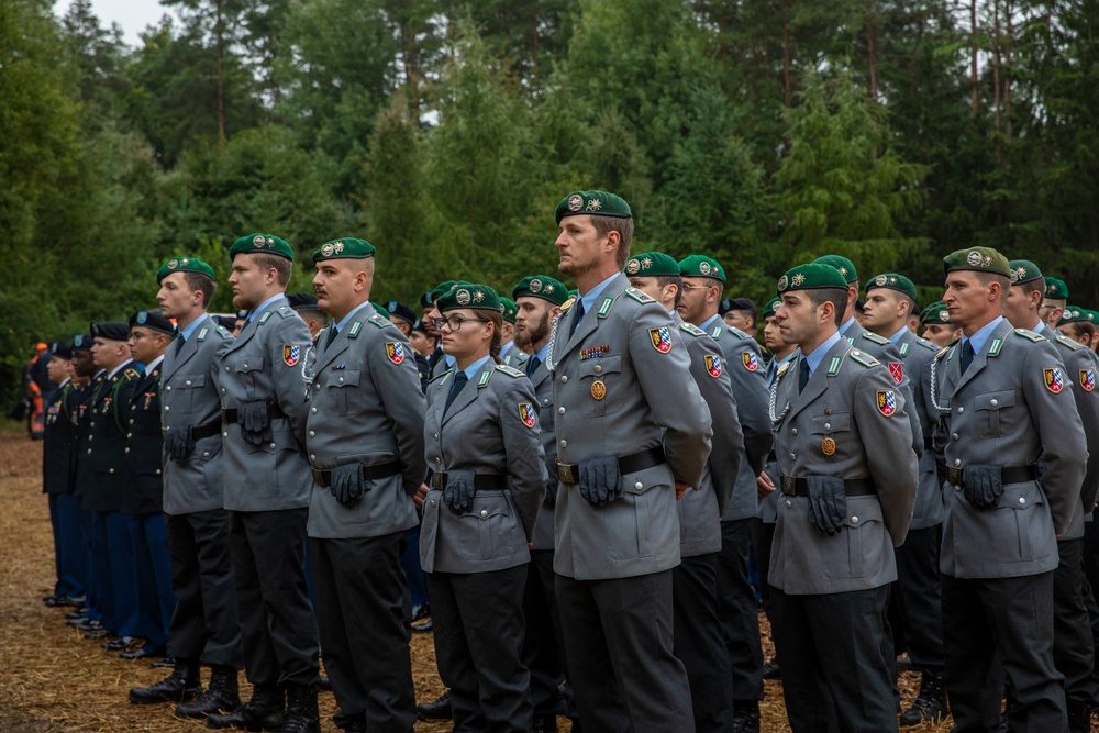 US and Germany commemorate a U.S. Army helicopter crash that killed 37 soldiers 50 years ago