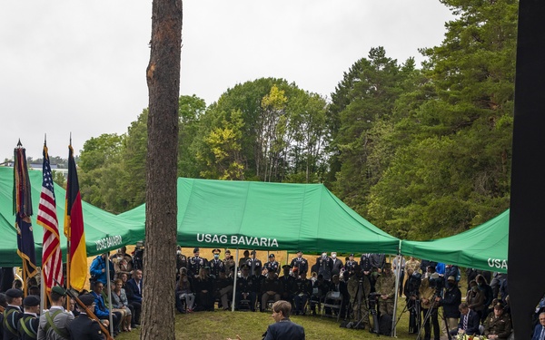 US and Germany commemorate a U.S. Army helicopter crash that killed 37 soldiers 50 years ago