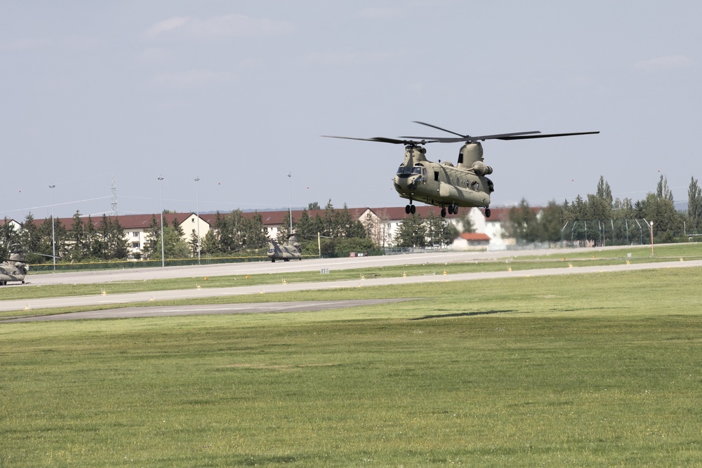 1st Combat Aviation Brigade Aircraft