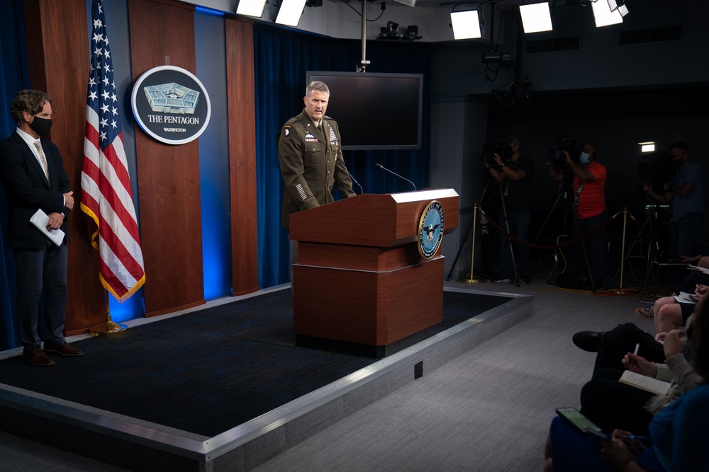 Pentagon Press Briefing on Afghanistan