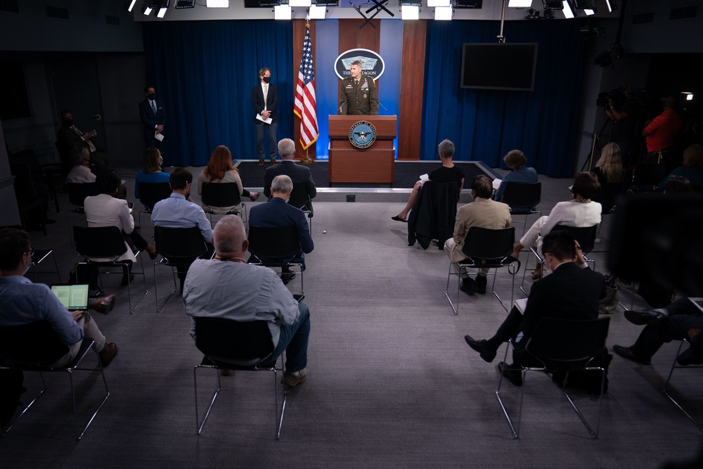 Pentagon Press Briefing on Afghanistan