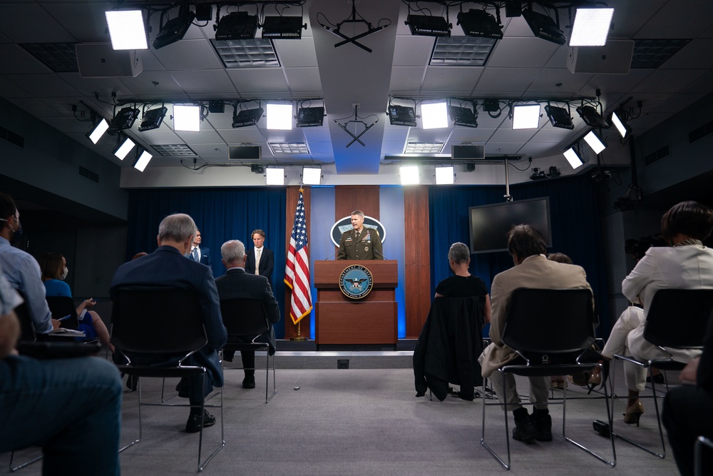 Pentagon Press Briefing on Afghanistan