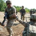 Soldiers perform airlift during infantry Advanced Leader Course