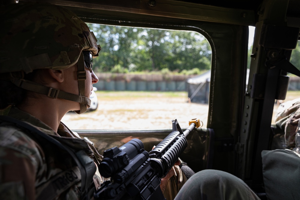 Connecticut's 1048th Medium Transportation Company Trains to Transport and to Fight