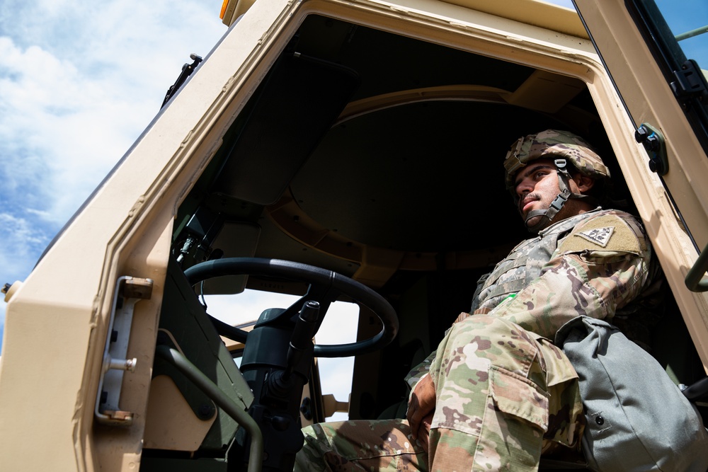 Connecticut's 1048th Medium Transportation Company Trains to Transport and to Fight