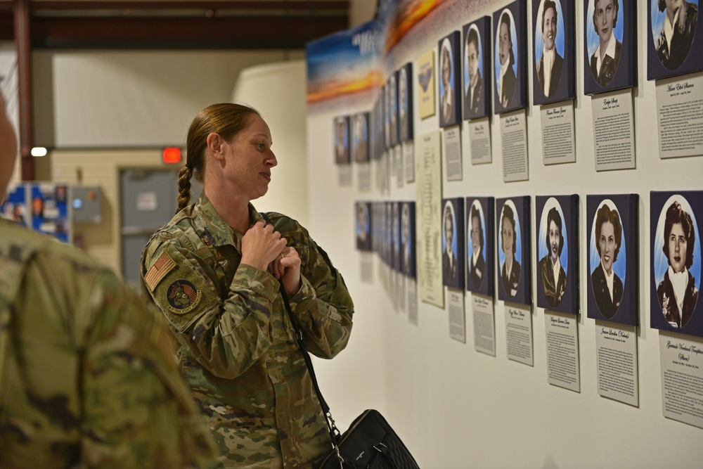 Goodfellow leadership visits WASP museum