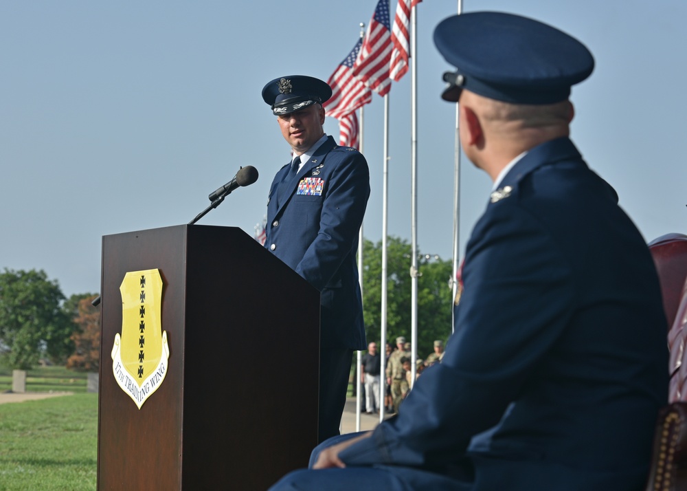 17th Training Wing welcomes new Commander