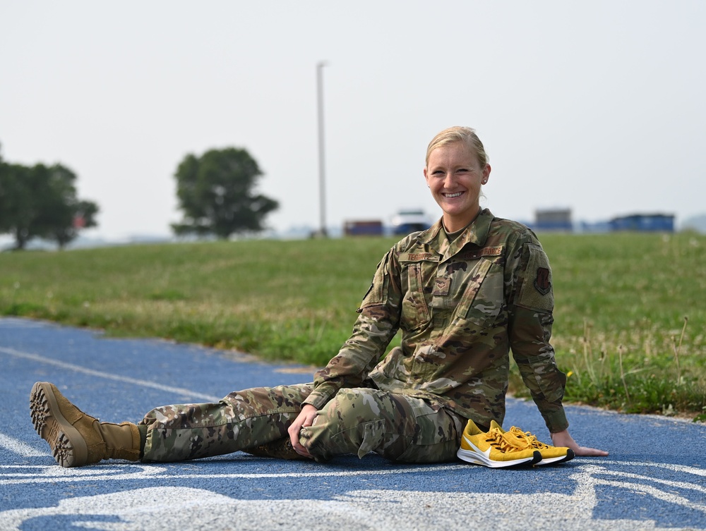 Perseverance key to airman balancing school, athletics, military