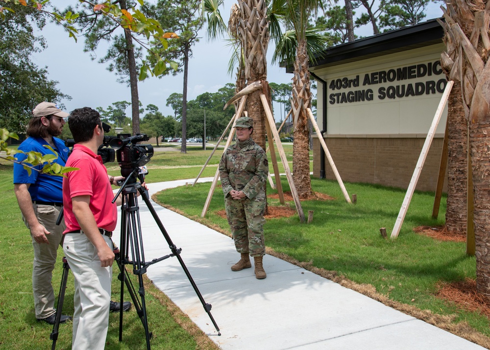 403rd ASTS receives new facility