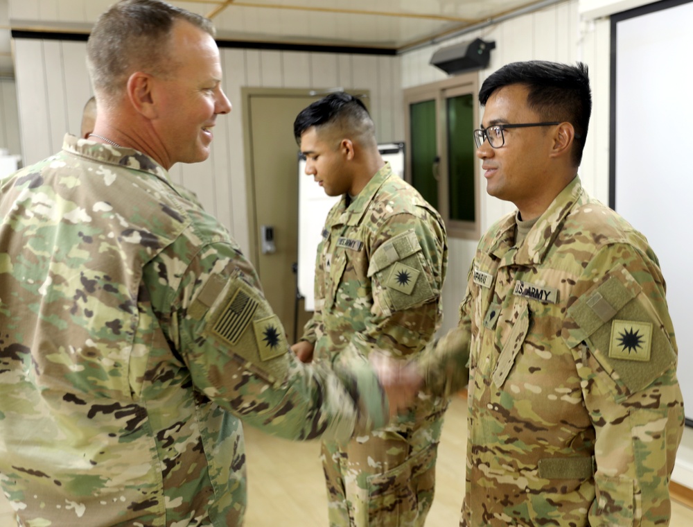 Task Force Phoenix recognizes Soldiers from E Co, 1st Battalion, 168th Aviation Regiment (GSAB)