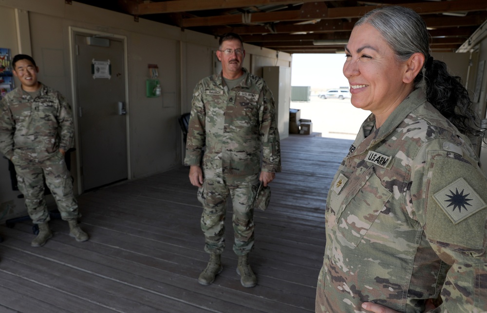Task Force Phoenix , EO Advisor arrives at Camp Buehring, Kuwait