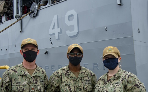 SMWDC Commander and WTIs Visit USS Harpers Ferry for Fleet Outreach Event